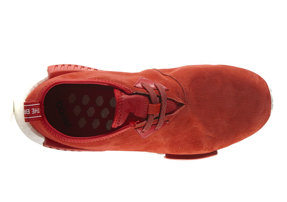 Adidas Nmd Chukka Red Suede Release 4