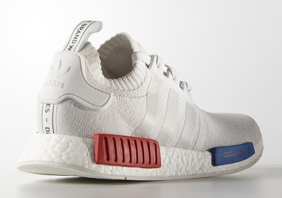 Adidas Nmd R1 Primeknit White Og 0