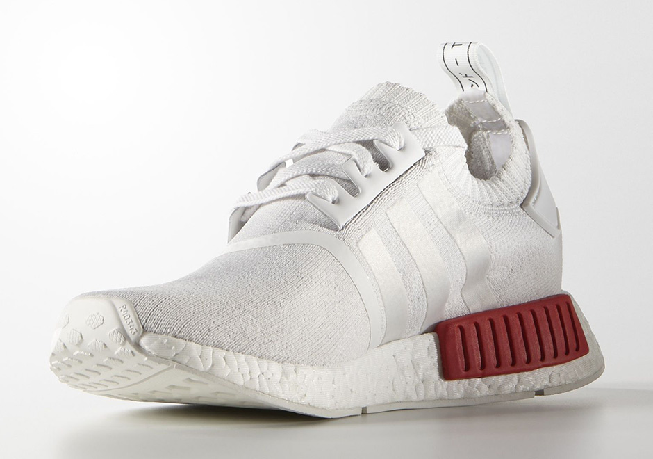 Adidas Nmd R1 Primeknit White Og 2