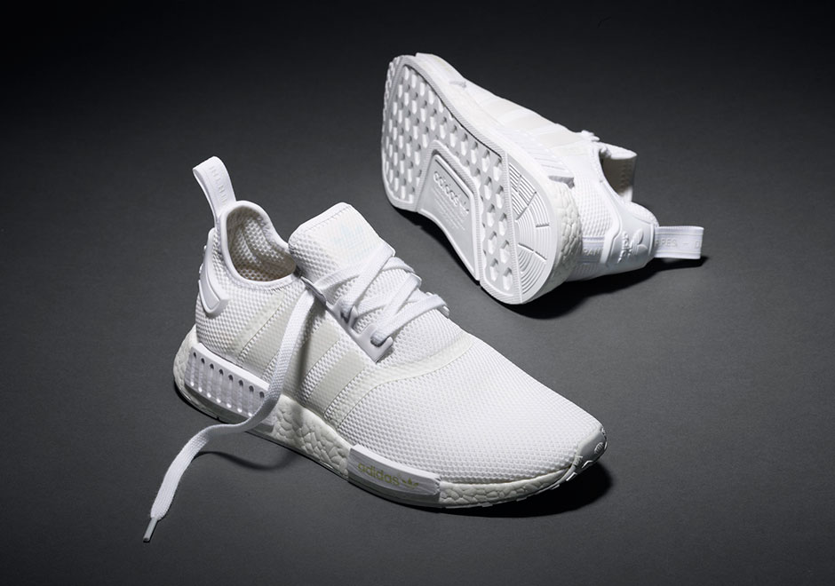 Adidas Nmd Runner Mesh White White 3