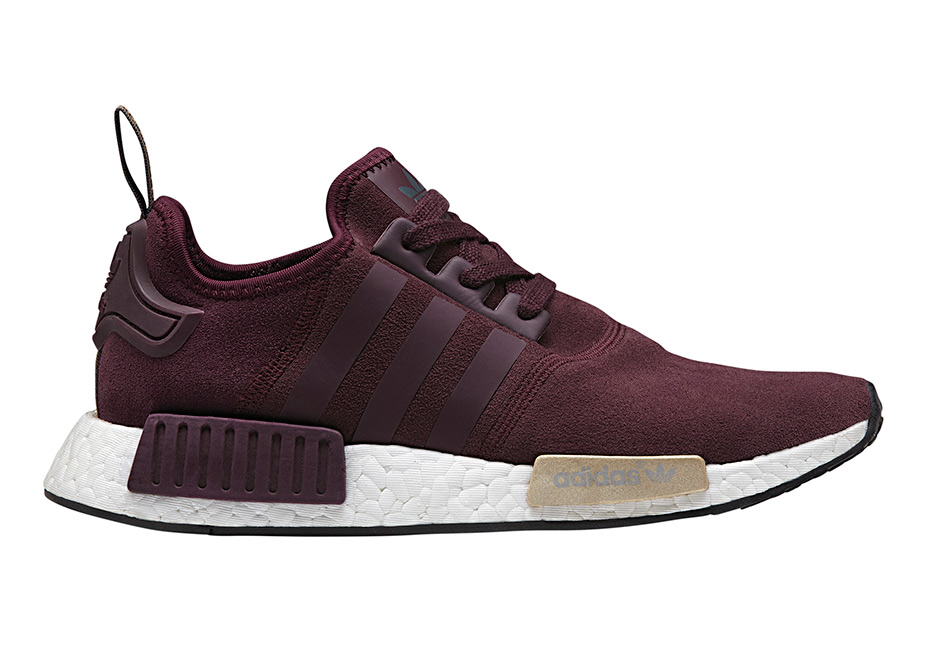 Adidas Nmd Runner Suede Burgundy 2