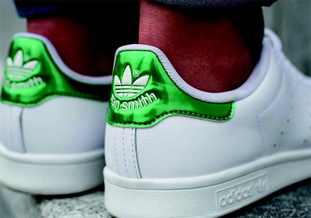 The adidas Stan Smith "Fairway Green" Goes Metallic