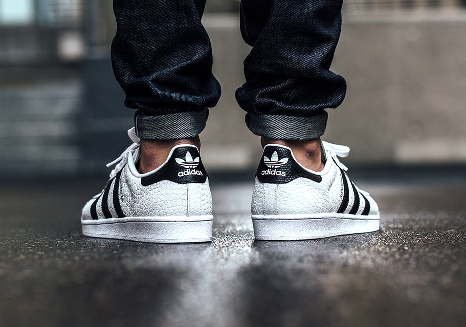 Adidas Superstar Animal White Black 3