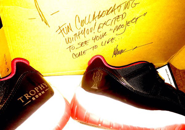 Mark Smith Gave A Special Gift To Marcus Jordan's Trophy Room Sneaker Store