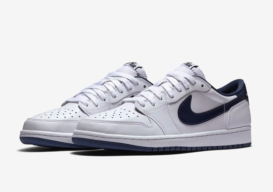 Official Photos Of The Air Jordan 1 Retro Low OG “Midnight Navy”