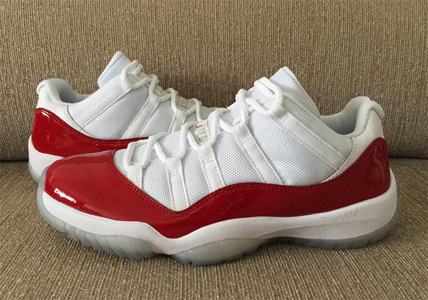 Air Jordan 11 Low Varsity Red 2016 5