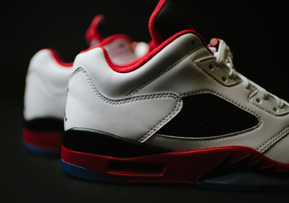 Air Jordan 5 Low Fire Red Release Details 005