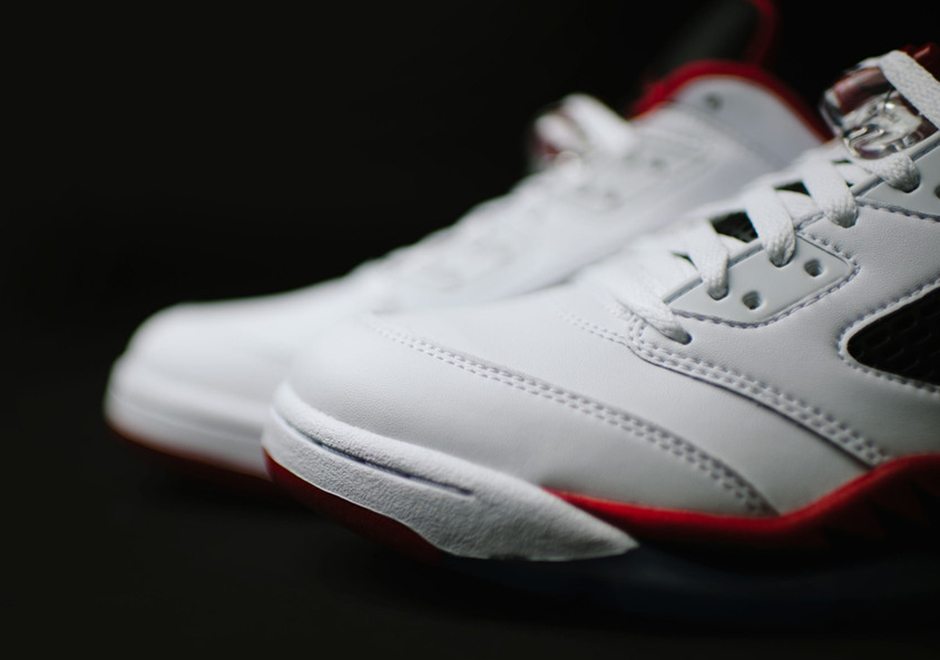 Air Jordan 5 Low Fire Red Release Details 007