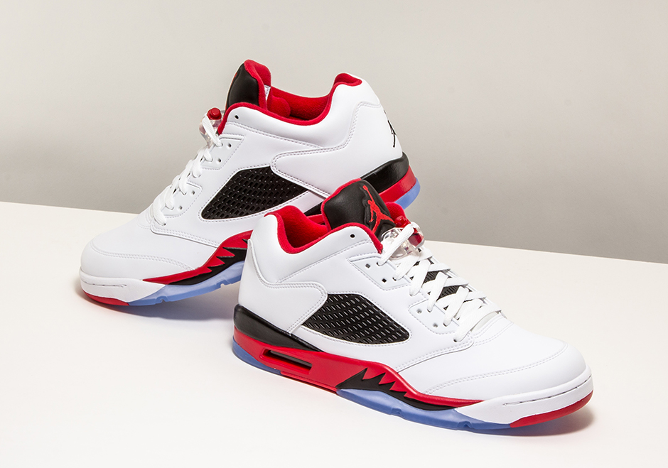 Air Jordan 5 Low Fire Red Stadium Goods 05