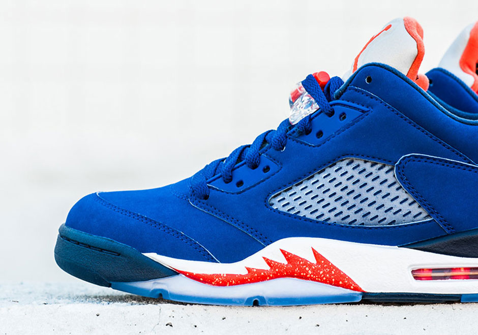 Air Jordan 5 Low Knicks Release Date 05