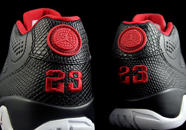 Air Jordan 9 Low Bred Snakeskin Release Date 01