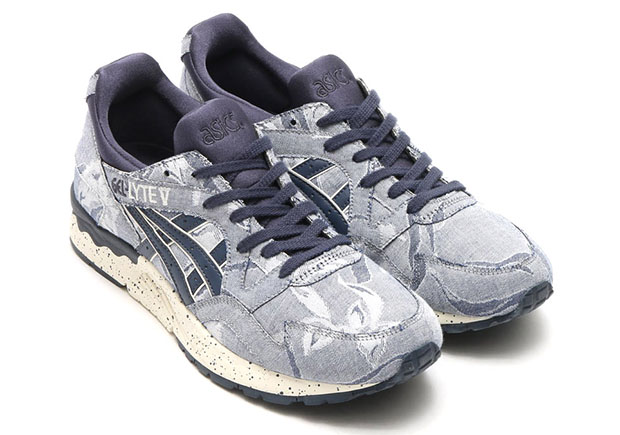 Asics Gel Lyte V Denim Floral 2