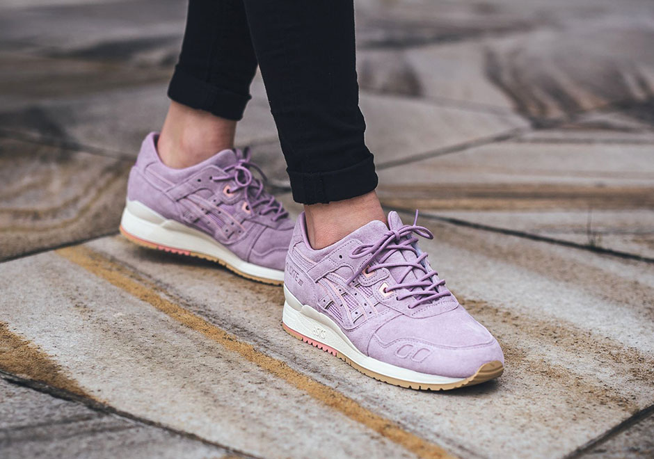 Clot Asics Gel Lyte Iii Sand Lavender Global Release 5