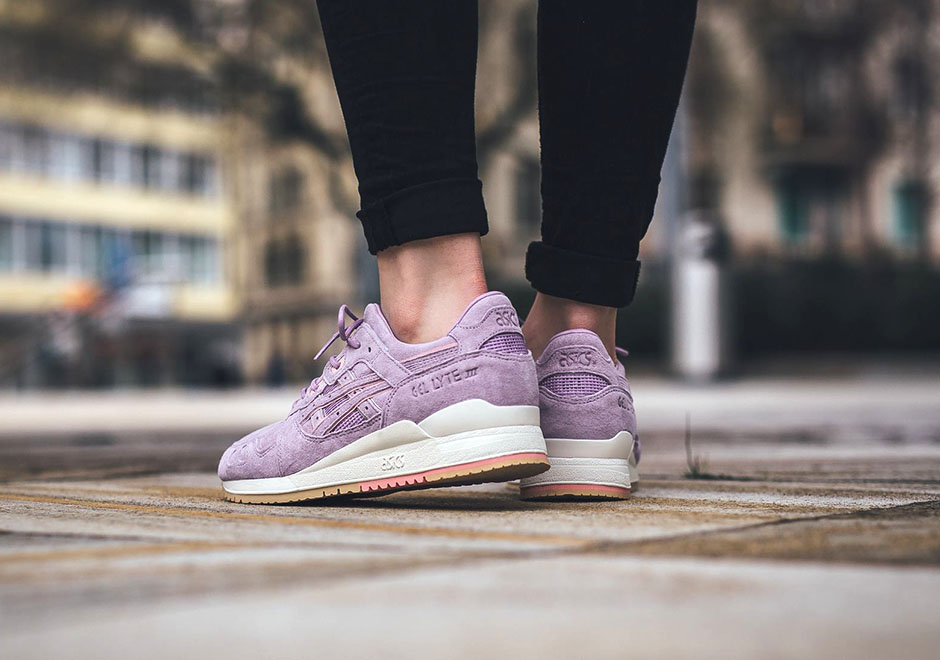 Clot Asics Gel Lyte Iii Sand Lavender Global Release 7