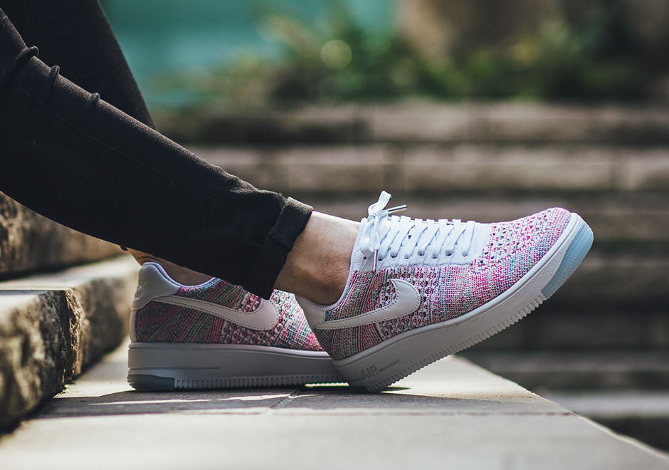 Force 1 Ultra Flyknit Low Multicolor Radiant Emerald 3