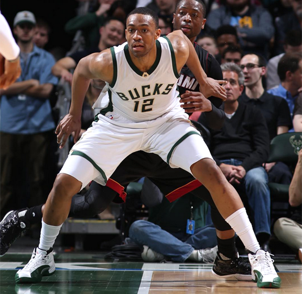 Jabari Parker Air Jordan 12 Pe Bucks 2