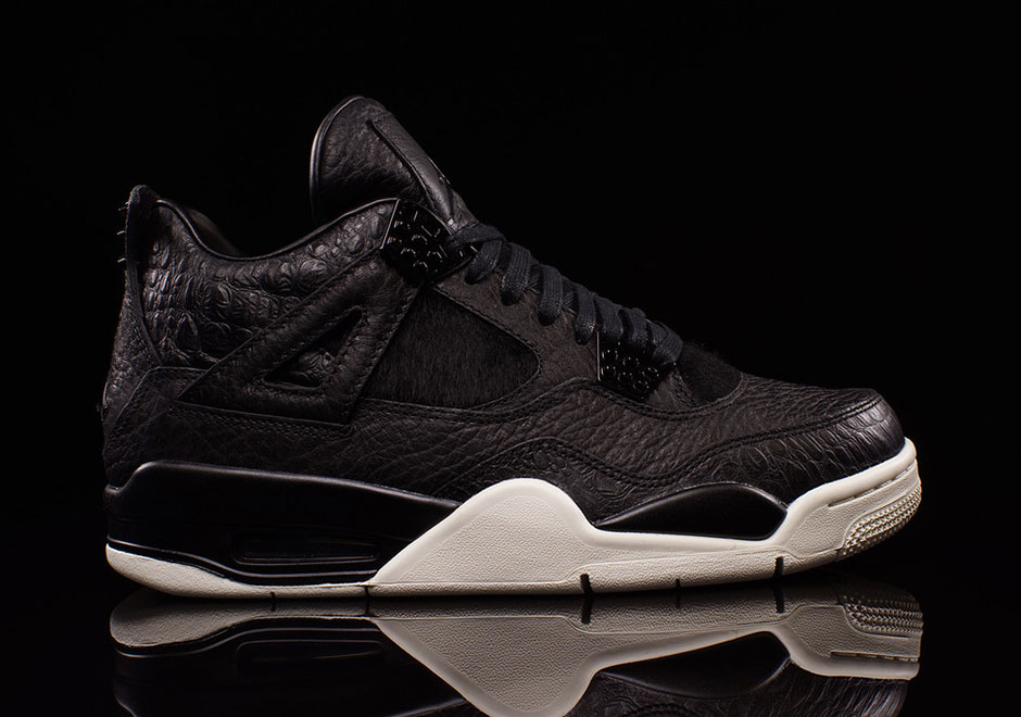 Jordan 4 Premium Black Pony Hair 3