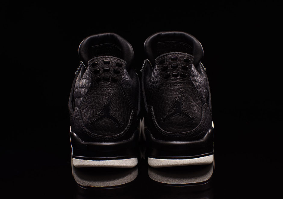 Jordan 4 Premium Black Pony Hair 5