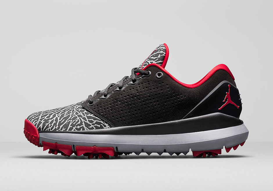 Jordan St Golf Black Red 3