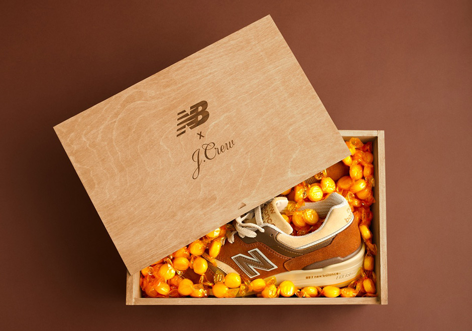 J.Crew Laces Up The New Balance 997 With Butterscotch Candy