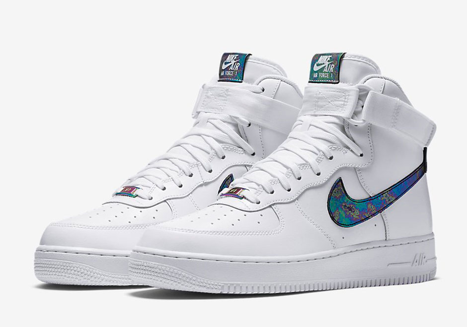 Nike Air Force 1 High Lv8 Iridescent 01