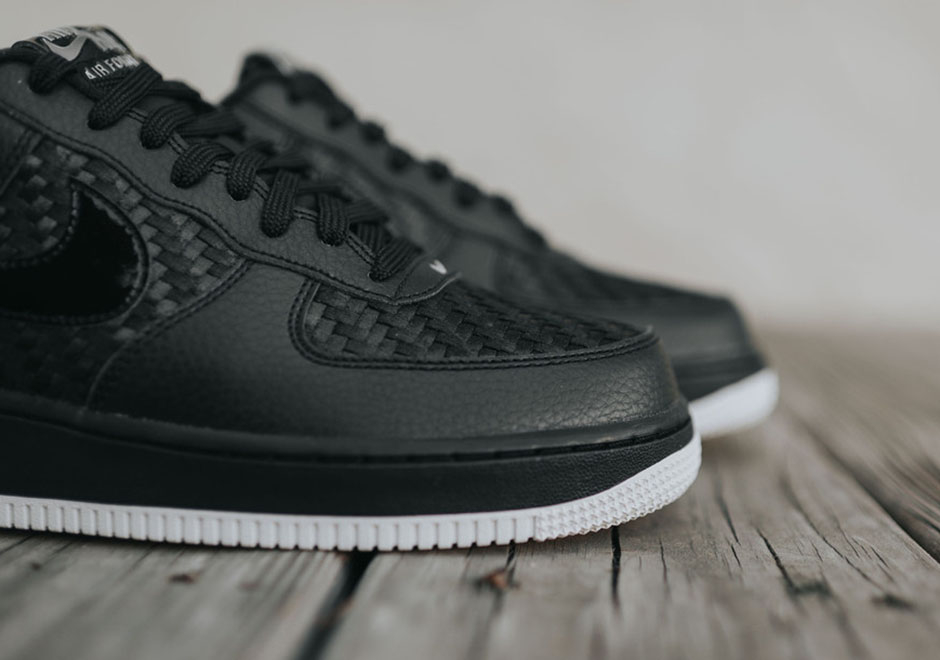 Nike Air Force 1 Lv8 Woven Black Summit White 4