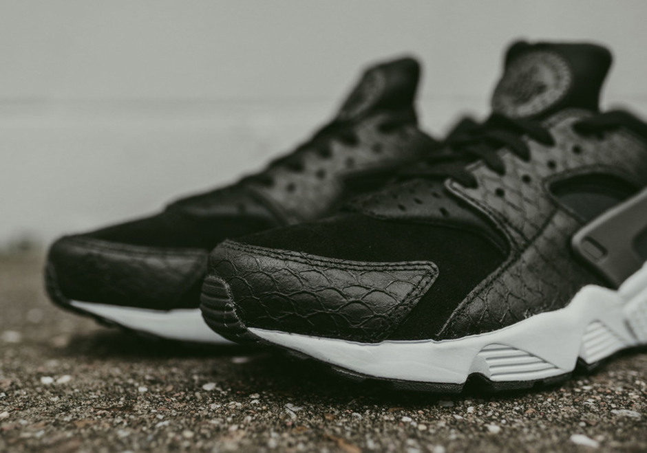 Nike Air Huarache Black Snakeskin Available 006