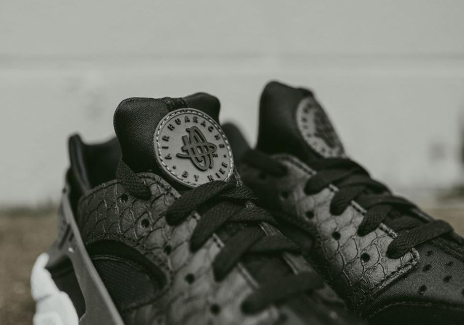 Nike Air Huarache Black Snakeskin Available 008