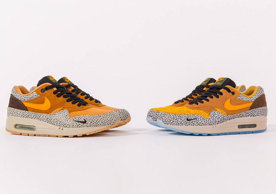 Comparing The Original atmos x Air Max 1 "Safari" With The Retro