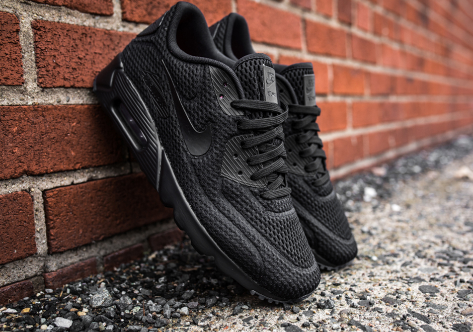 Nike Air Max 90 Ultra Br Triple Black 03