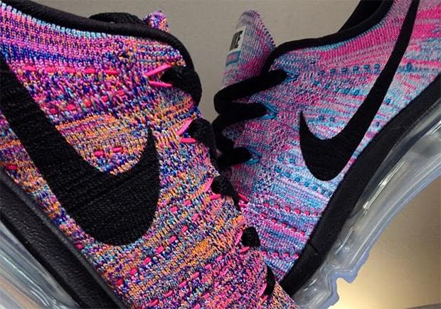 Nike Continues With The Multi-Color Theme With The Flyknit Air Max