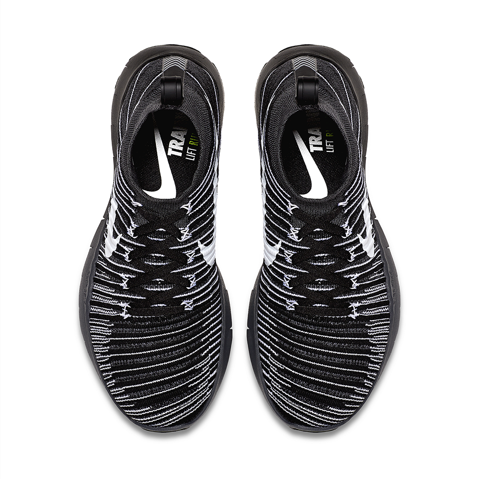 Nike Free Train Force Flyknit Black White 3