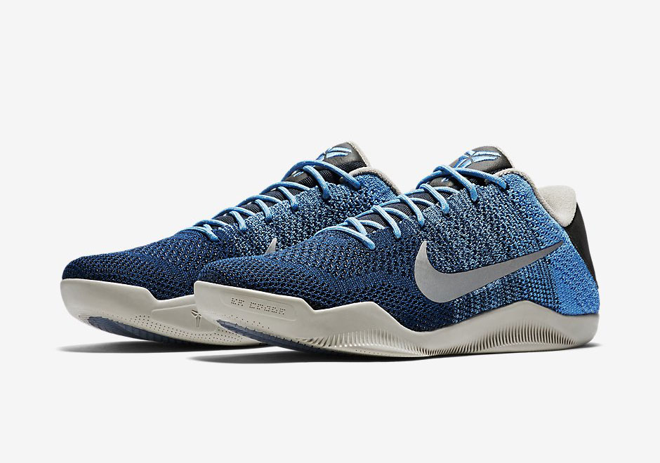 The Kobe 11 "Brave Blue" Features Special Detailing On the Heel and Sole