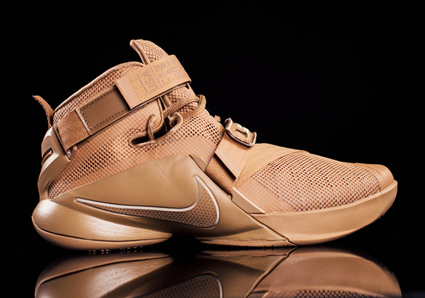 The Nike LeBron Soldier 9 Is Ready For Battle With "Desert Storm" Colorway