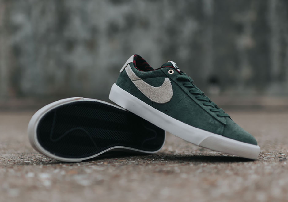 Nike Sb Blazer Low Gt George Green 02