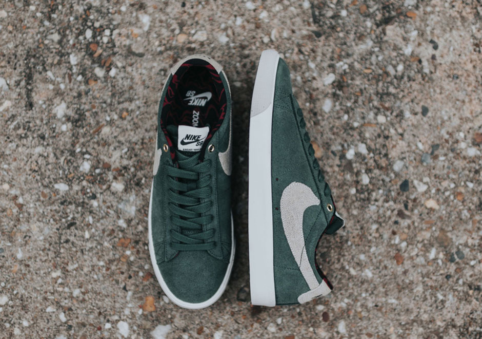 Nike Sb Blazer Low Gt George Green 04