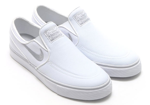 Nike Sb Slip On Janoski White 2