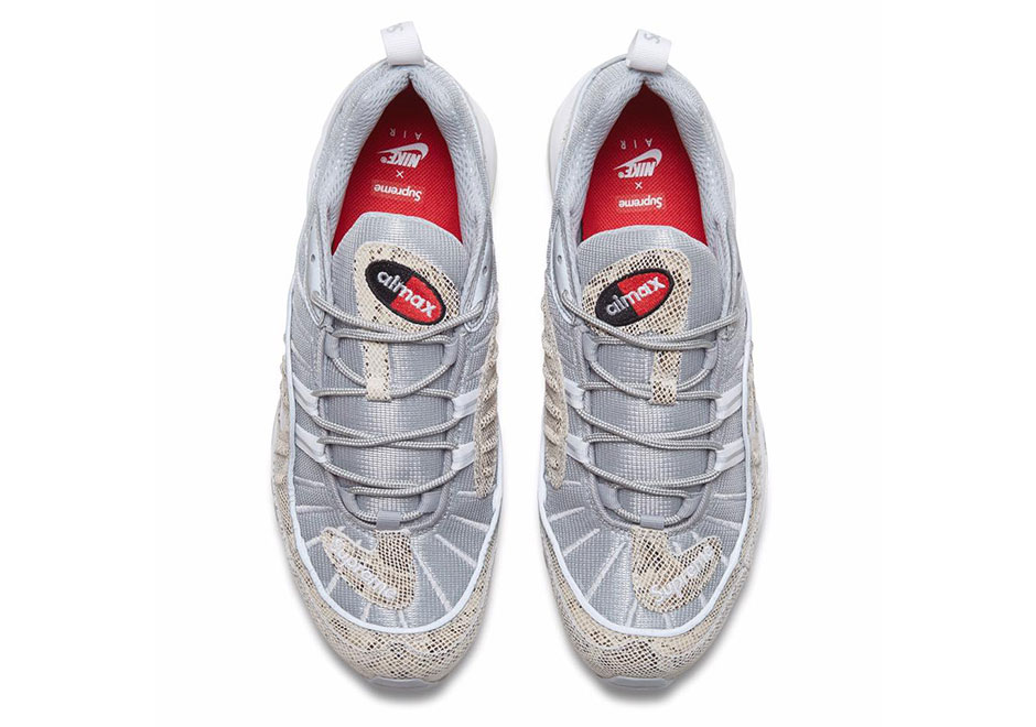 Supreme X Nike Air Max 98 Sail Official Images 04