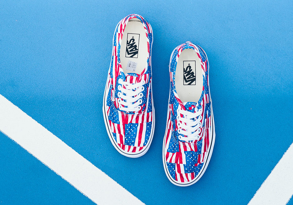 Vans Authentic Amerian Flag Freedom Pack 2