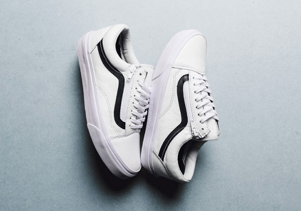 Vans Old Skool Zip White Black 02