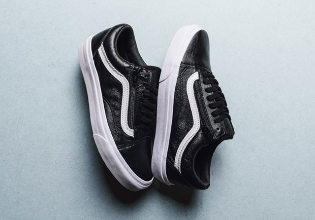 Vans Old Skool Zip White Black 03