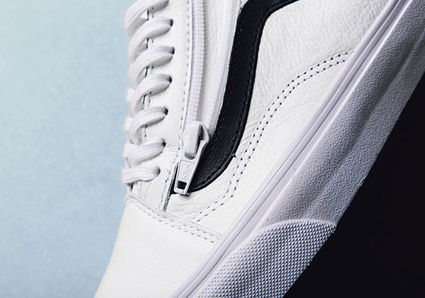 Vans Old Skool Zip White Black 04