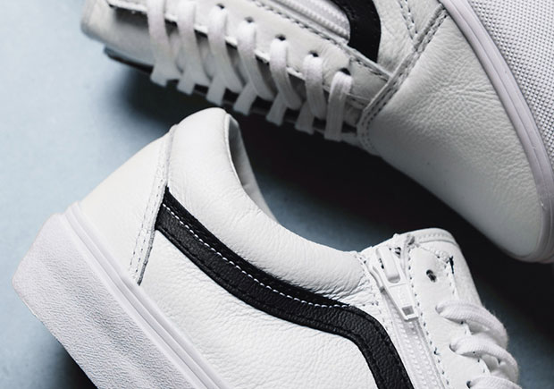 Vans Old Skool Zip White Black 05