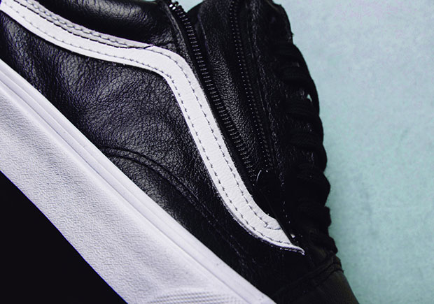 Vans Old Skool Zip White Black 06
