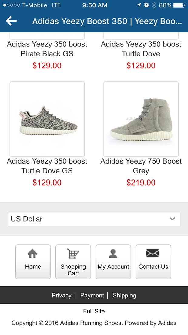 Yeezy Fake Instagram Ad 3