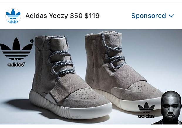 Yeezy Fake Instagram Ad