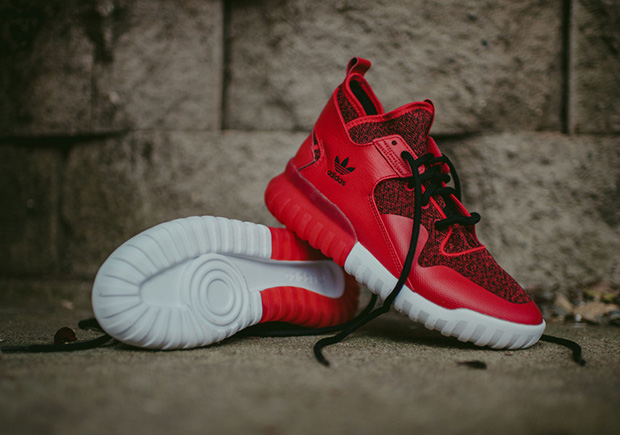 Adidas Tubular X Red Black 1