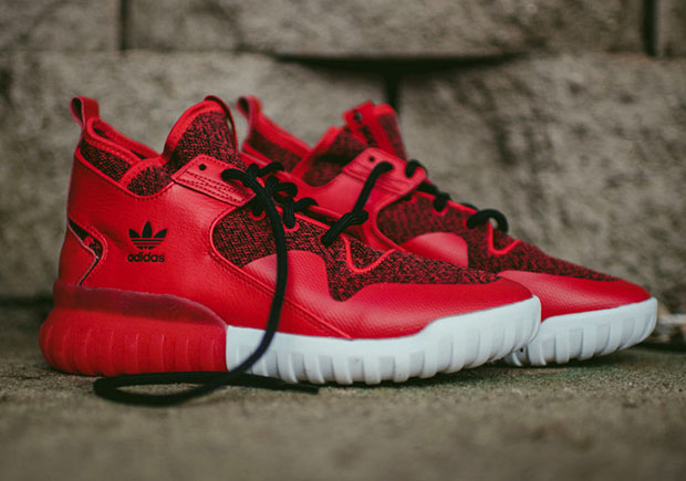 Adidas Tubular X Red Black 2
