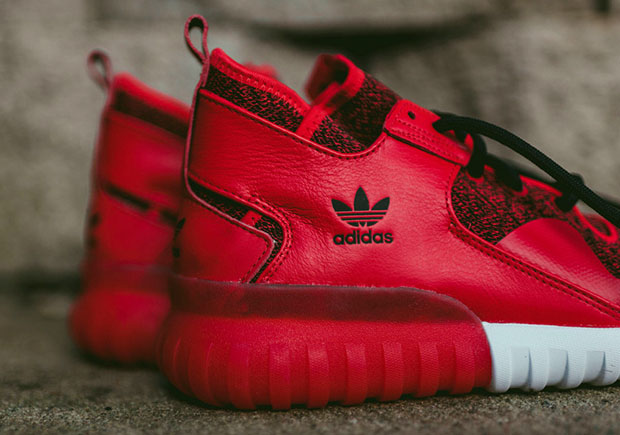 Adidas Tubular X Red Black 4