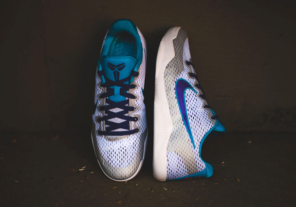 Nike Kobe 11 Draft Day White Court Purple Blue Lagoon 3